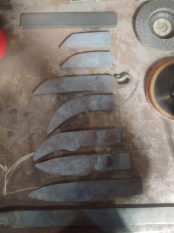 Teaching story board, from bar to blade